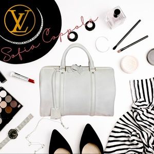 LIMITED EDITION Louis Vuitton Sofia Coppola Veau Cachemire Blanc